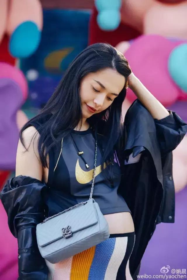 姚晨孕妈照,孕妈惊艳的图片