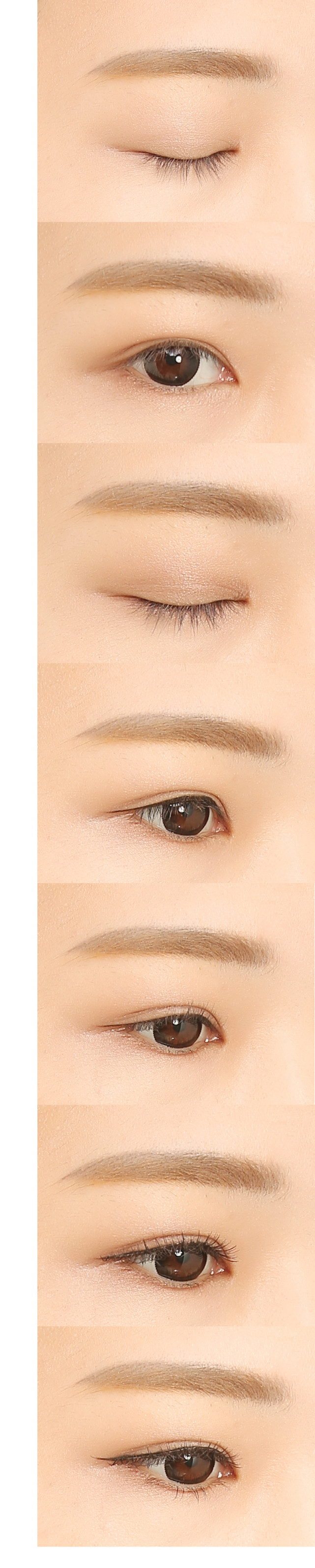 韩流美妆教程,韩星朴春仿妆