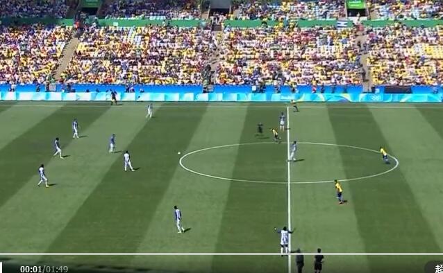 内马尔15秒进球,2016年里约奥运会内马尔打入几球