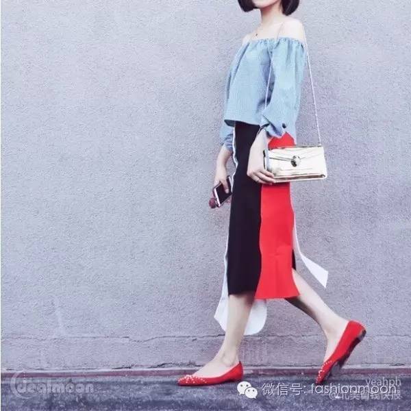 APP晒货这一夏不来几件off-shoulder露肩装，就跟不上潮流啦！