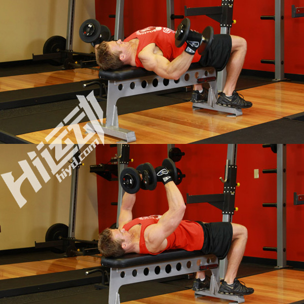 哑铃练胸肌还是俯卧撑练胸肌好,哑铃练胸肌最快的动作视频教程