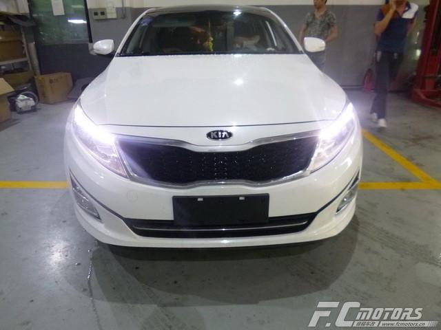 起亚k5海拉大灯总成,k5起亚车灯升级