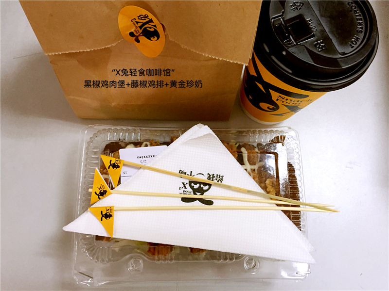 简单的工作餐但却吃得很幸福,工作餐将就吃