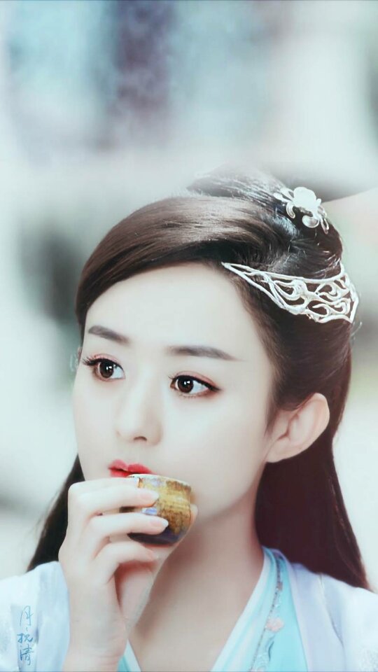 相伴丽颖,如影随行!—朱颜难断青衣扬,碧下黄泉情意长