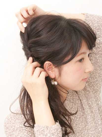 半扎发型公主头简单又好看,新娘中短发公主头半披发造型