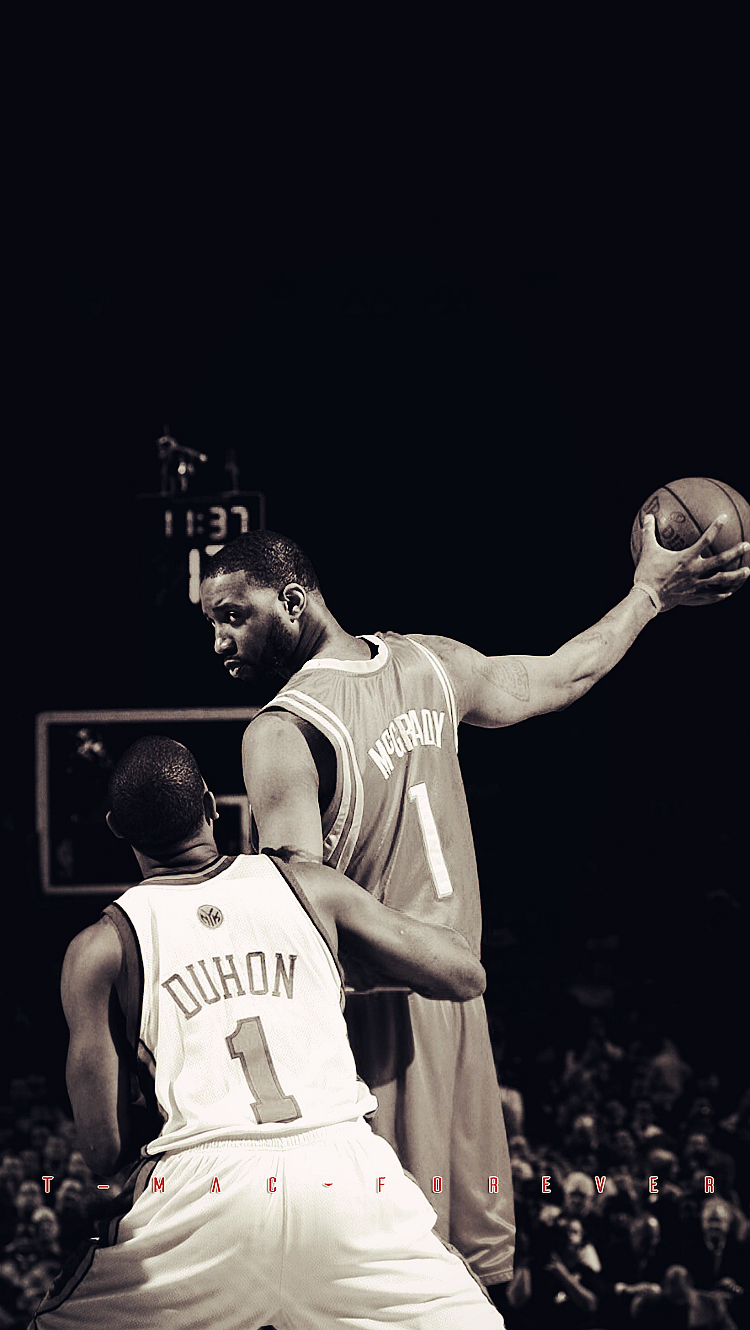 魔术时期麦迪扣篮壁纸,麦迪最霸气单手持球壁纸