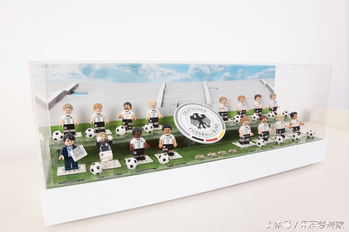 玩出新花样乐高足球,乐高迷你小足球队