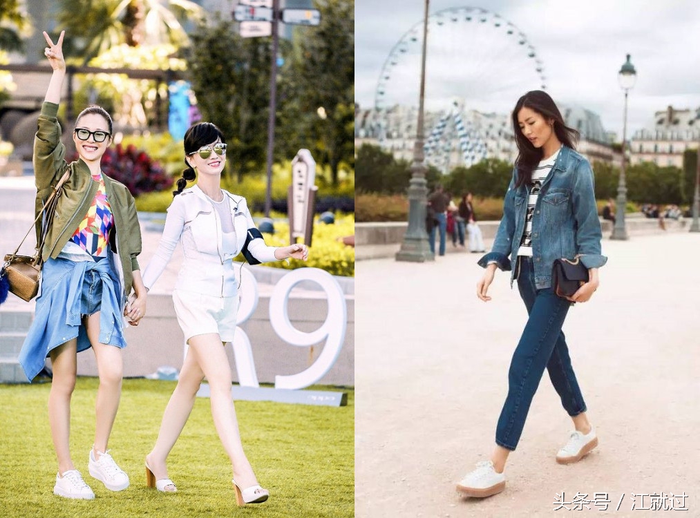 秋冬日系小白鞋怎么搭配,秋冬必备的一双百搭鞋