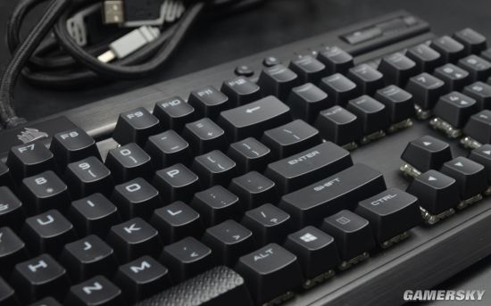 海盗船键盘k70pro左shift,海盗船k57rgb无线游戏键盘评测