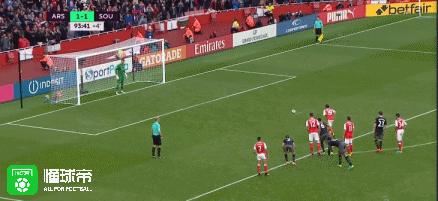 阿森纳2-2南安普敦,上半场阿森纳1比2阿斯顿维拉