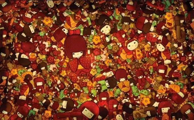 斑斓创意插画,灵动插画