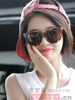 棒球帽搭配图片推荐,棒球帽配什么发型好看