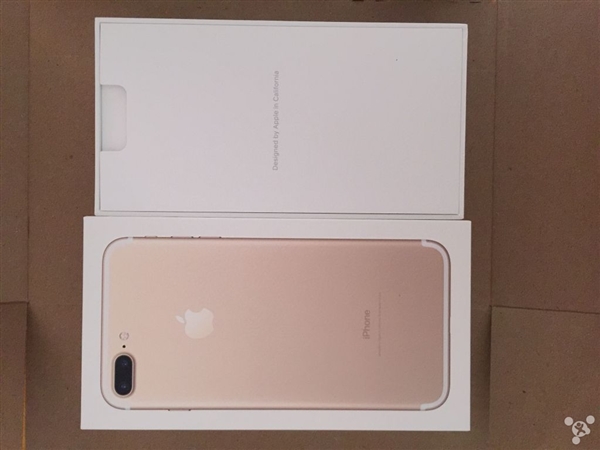 网友晒首批iPhone7开箱：黑色、玫瑰金成主流