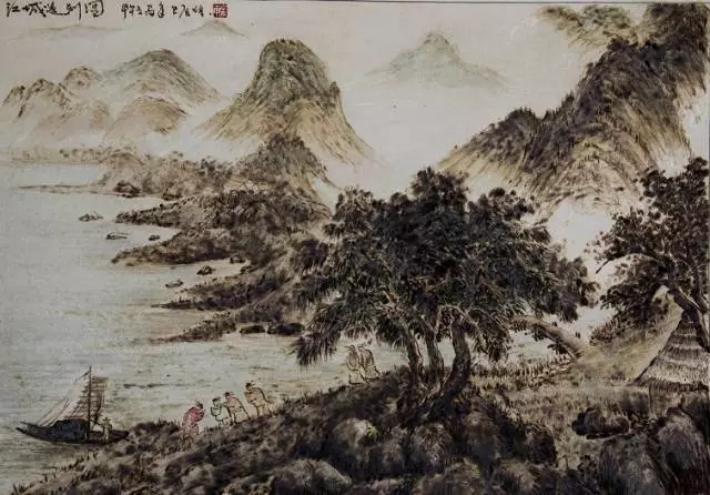 火笔画作品,火笔绘画图案