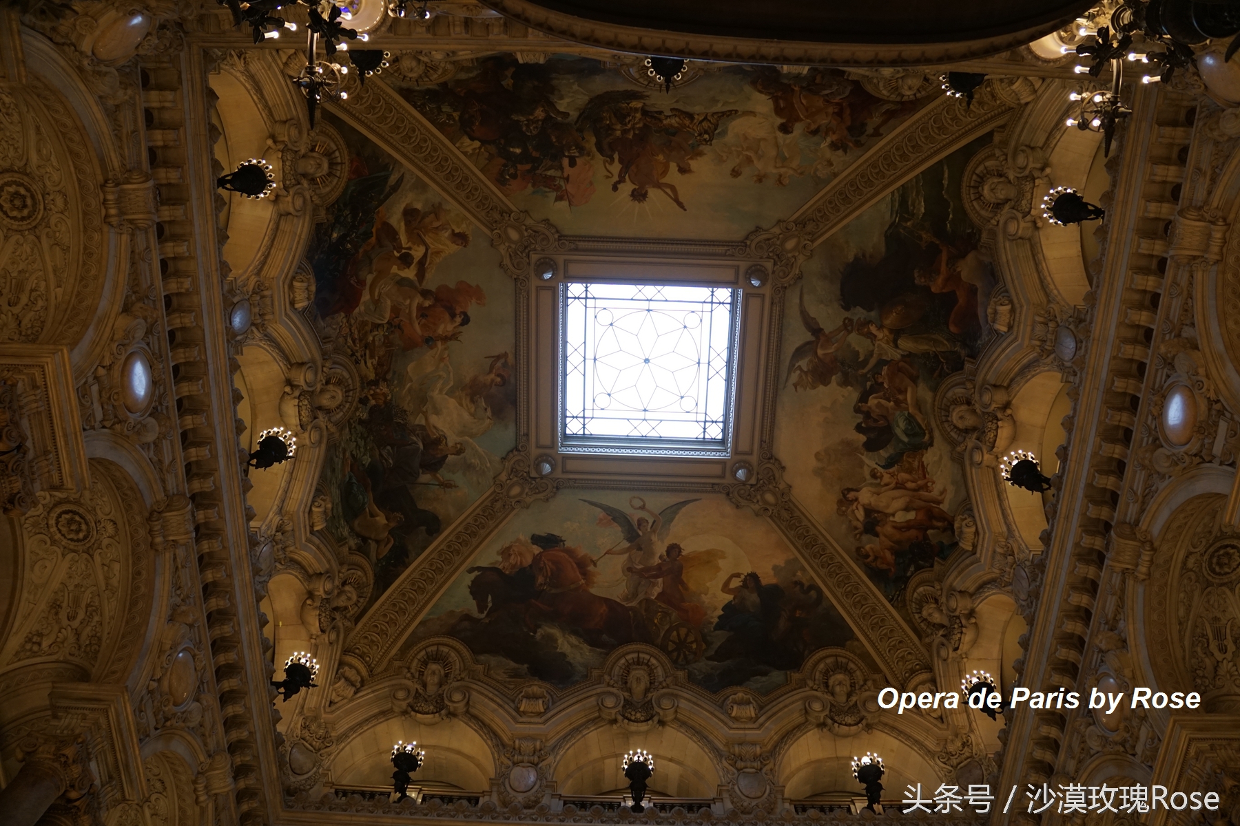 最美巴黎大歌剧院,世界上最美的城市巴黎