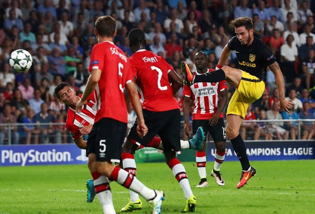 欧冠-莱万穆勒破门基米希双响拜仁5-0马竞力克埃因霍温