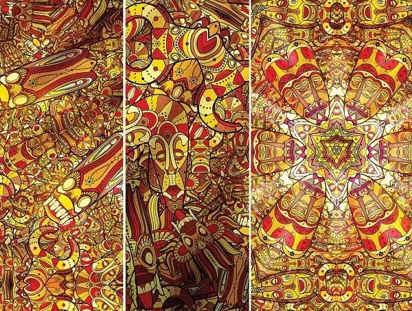 斑斓创意插画,灵动插画