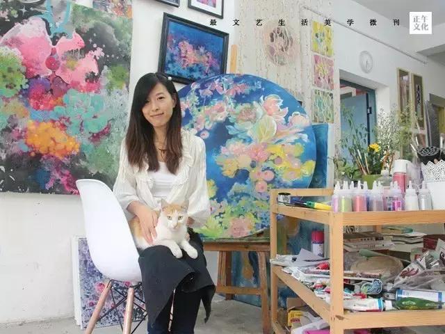 艺术工场·现实版的爱丽丝，董小姐醉心画花画夜画梦境
