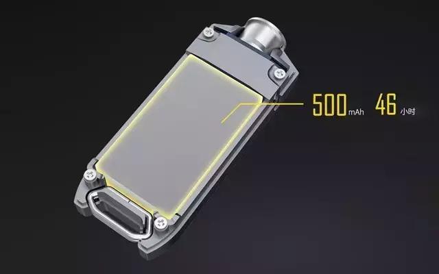 钥匙上挂防水小手电筒,可挂在钥匙扣上的强光灯