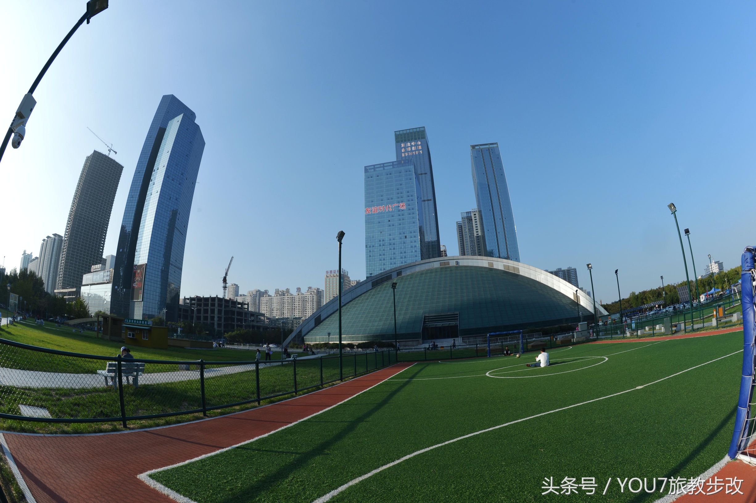 沈阳儿童水下摄影,航拍沈阳鲁迅儿童公园