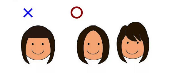 圆脸适合什么发型和刘海女,自己剪刘海教程圆脸型女生