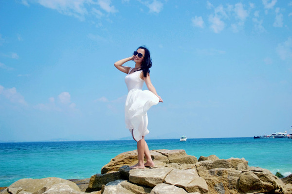 带着婚纱去三亚,带着婚纱旅行厦门