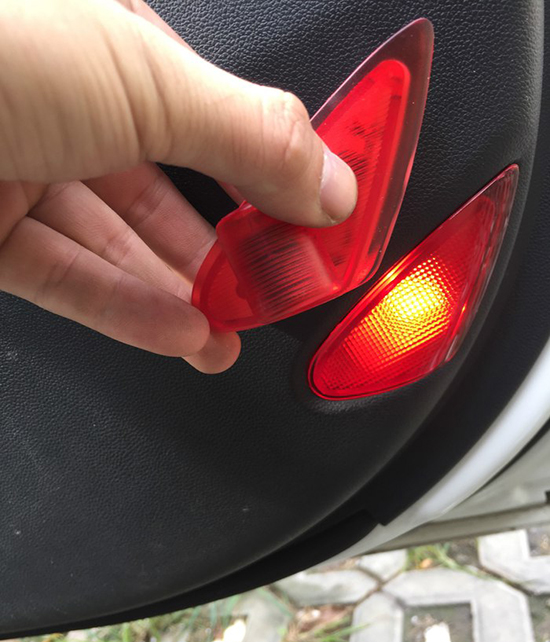 汽车迎宾灯改装,传祺m6pro迎宾灯改装