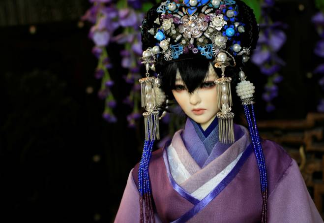 教你做娃娃汉服,手工古风人偶怎么做