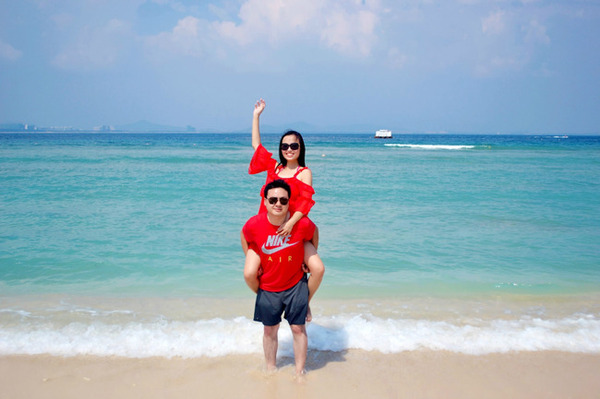 带着婚纱去三亚,带着婚纱旅行厦门