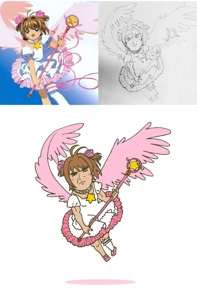 怎么做可爱的q版人物变装教程,怎么做q版人物的二次元脸