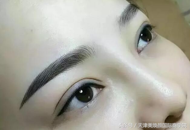 明星素颜为什么那么美，其实你也可以的！这才是真正的半永久！