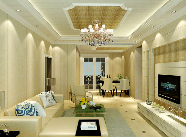 集成扣板墙面装修效果图,装修墙面用集成墙板好不好