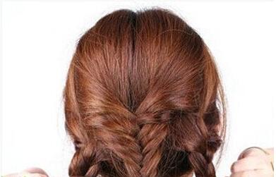 鱼尾麻花辫编发教程,辫鱼尾发简单教程