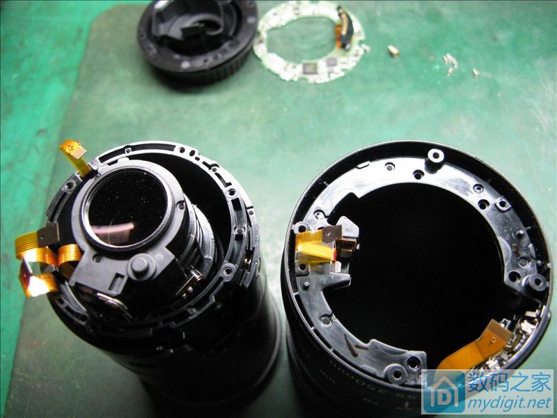 佳能55-250stm更换光圈排线,佳能75-300拆修