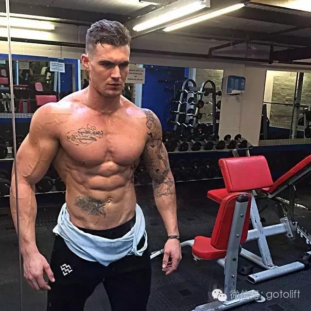 肌肉最猛而且非常帅的肌肉男,180斤胖子和180斤肌肉男对比图