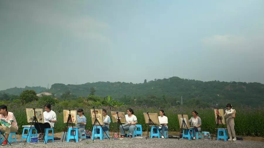 王朴中学校园美景,北碚区王朴中学