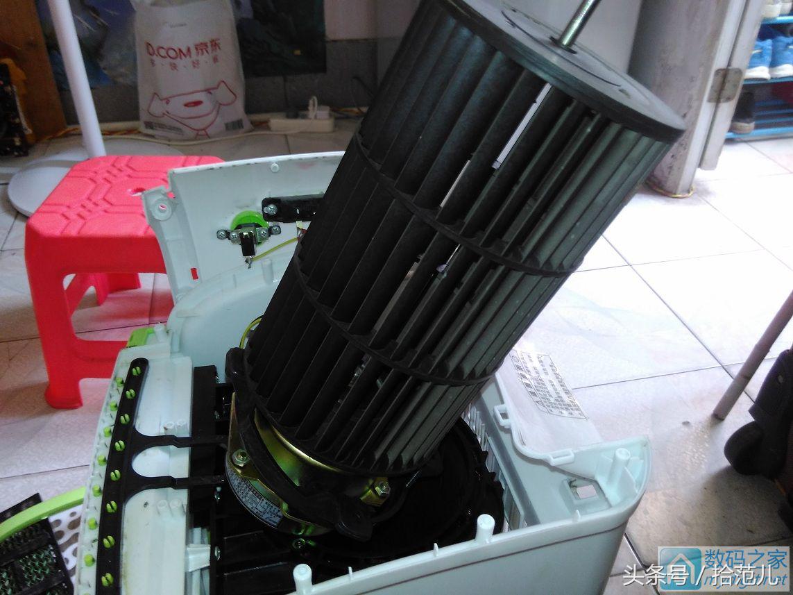 详细拆解一个志高水风扇,志高水冷风扇拆解