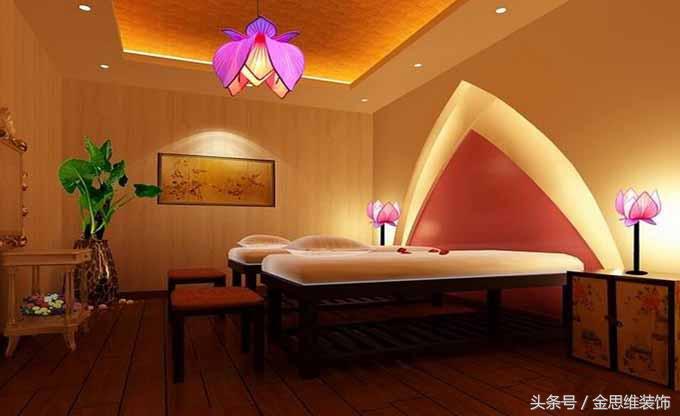 美容院装修效果图网红风格,60平方轻奢美容院装修风格大全