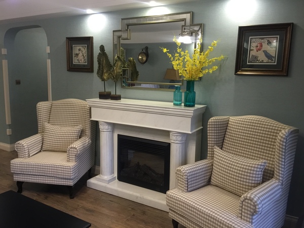 128平装修风格小清新,法式114平米三室两厅两卫装修风格