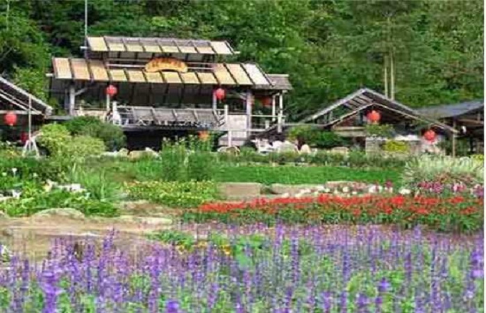 密云仙谷自然风景,世外桃源大自然风景