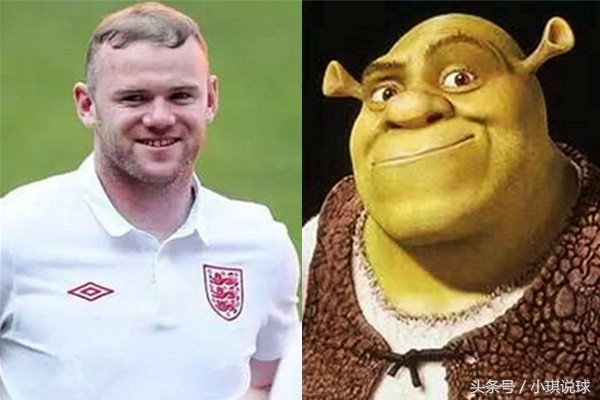 足球球星撞脸合集,足坛撞脸卡通人物