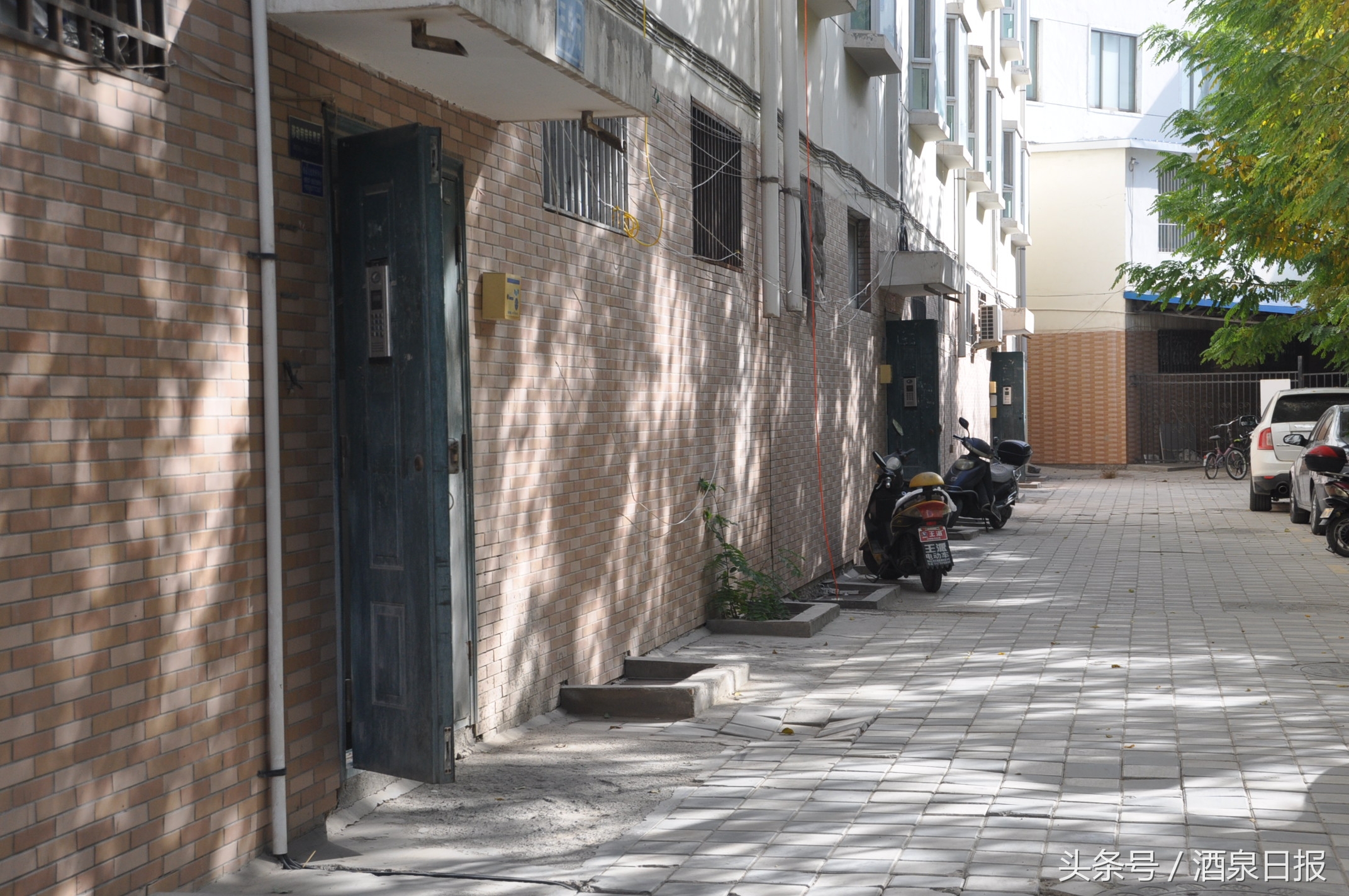 酒泉有很多电子单元门成摆设