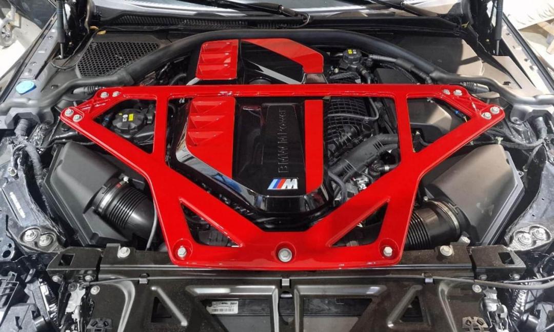 新款宝马m4亮黑武士改装版,宝马m4csl官图正式发布