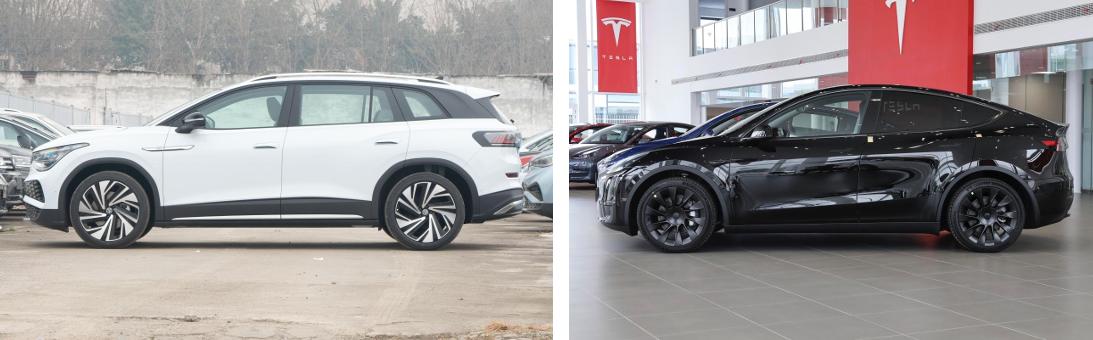 modely和大众id6选哪个 (大众id6x对比model y)