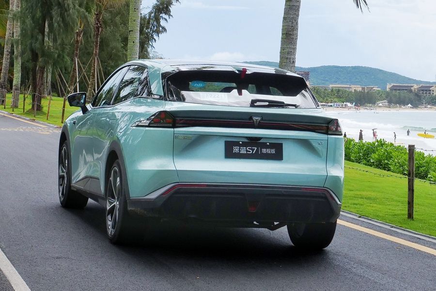 深蓝增程版s7纯电高速续航,深蓝s7增程200高速实测续航