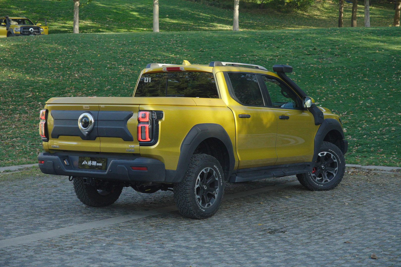 试驾长城山海炮v6皮卡到底有多香,山海炮皮卡房车越野测试