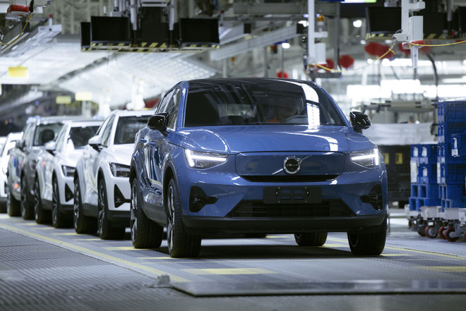 沃尔沃台州路桥工厂,沃尔沃台州电机车间