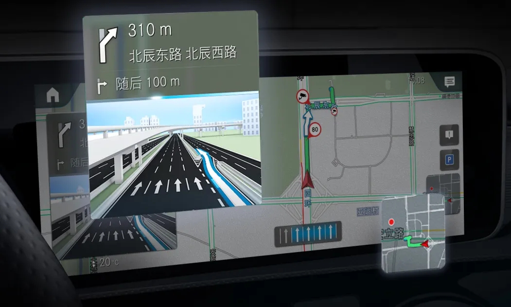 导航屏幕发白看不清怎么解决,导航屏幕斜着看不清