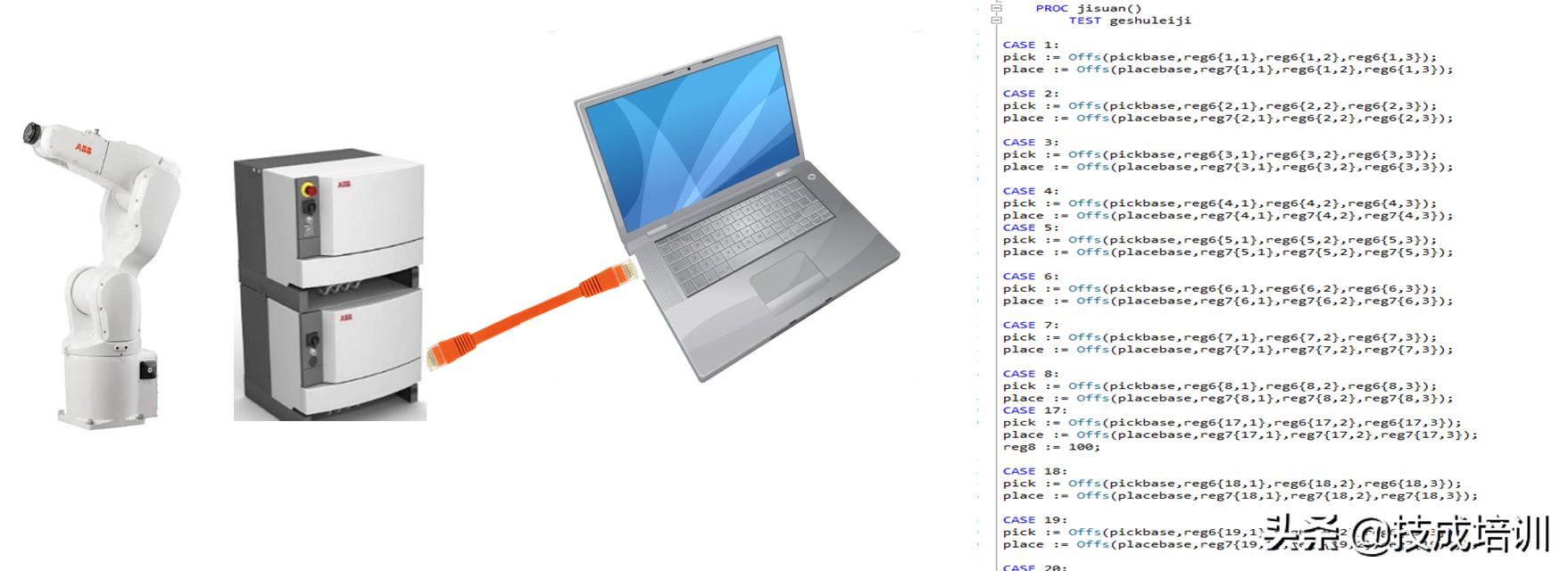 abb机器人仿真软件怎么添加示教器,abb机器人编程仿真软件教程