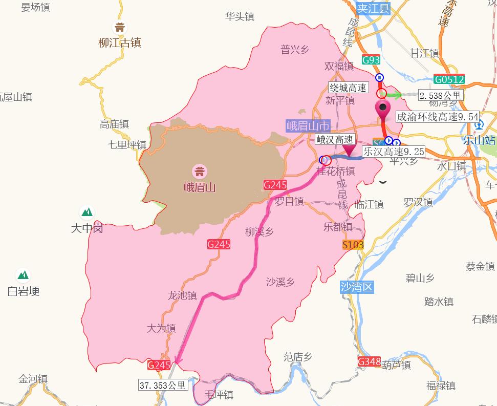 乐山的全部高速路况,乐山有几条高速